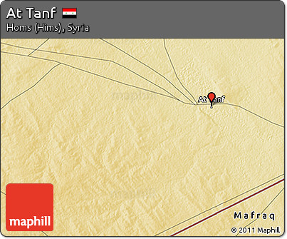 Physical 3D Map of At Tanf