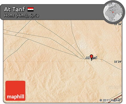 Satellite Map of At Tanf