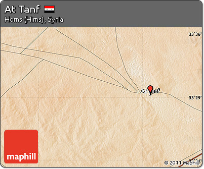 Satellite Map of At Tanf