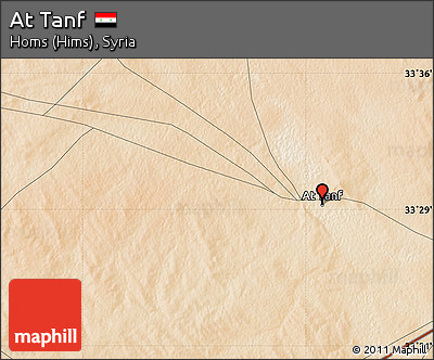 Satellite Map of At Tanf