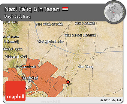 Satellite 3D Map of Nazl Fā'iq Bin Ḩasan