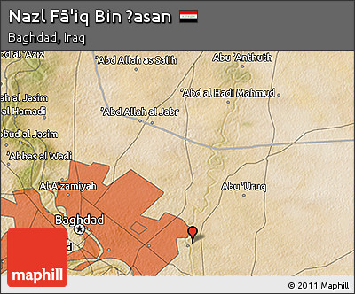 Satellite 3D Map of Nazl Fā'iq Bin Ḩasan