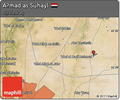 Satellite Map of Aḩmad As Suhayl
