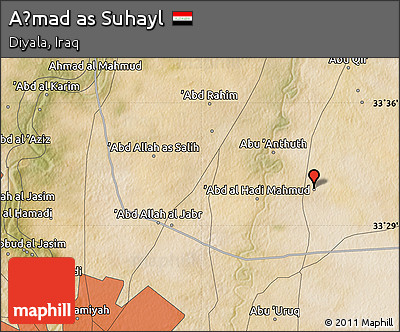 Satellite Map of Aḩmad As Suhayl