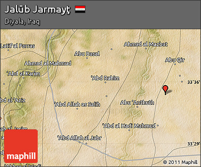 Satellite Map of Jalūb Jarmayţ