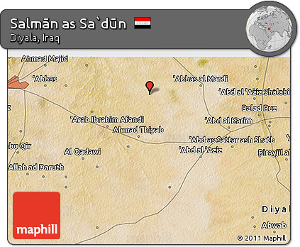 Satellite 3D Map of Salmān As Sa`dūn