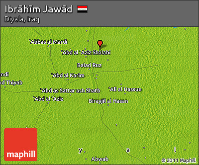 Physical Map of Ibrāhīm Jawād