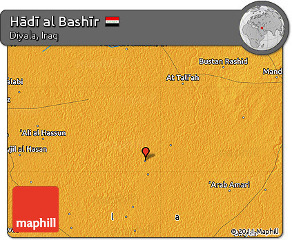 Political Map of Hādī Al Bashīr