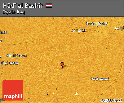 Political Map of Hādī Al Bashīr