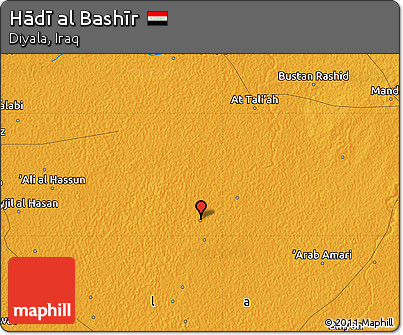 Political Map of Hādī Al Bashīr