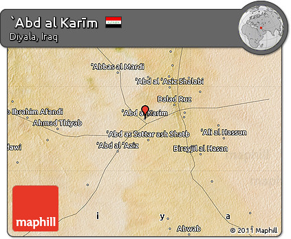 Satellite Map of `Abd Al Karīm