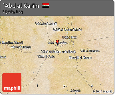 Satellite Map of `Abd Al Karīm
