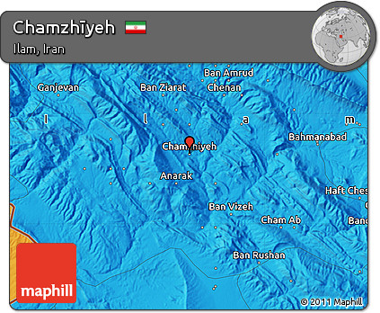 Political Map of Chamzhīyeh