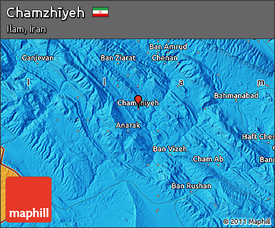 Political Map of Chamzhīyeh