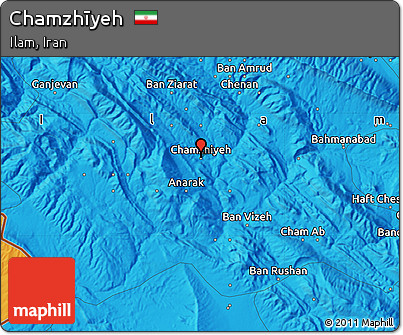 Political Map of Chamzhīyeh