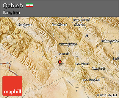 Satellite Map of Qebleh