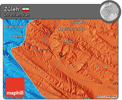 Political Map of Zūleh