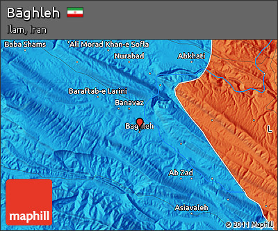 Political Map of Bāghleh
