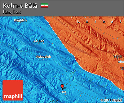Political Map of Kolm-e Bālā