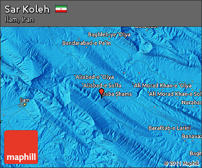 Political Map of Sar Koleh