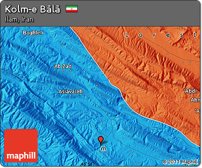 Political Map of Kolm-e Bālā