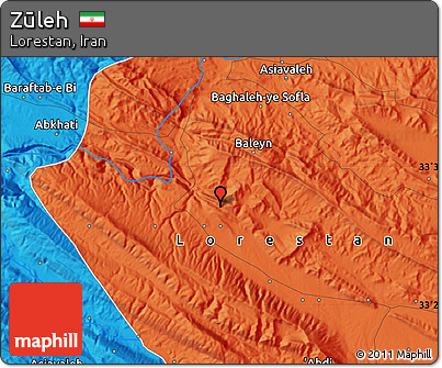 Political Map of Zūleh