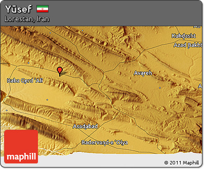 Physical 3D Map of Yūsef