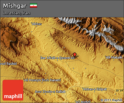 Physical Map of Mīshgar