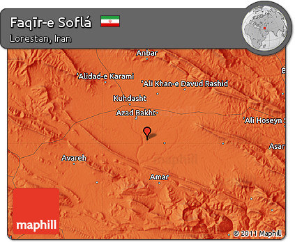 Political Map of Faqīr-e Soflá