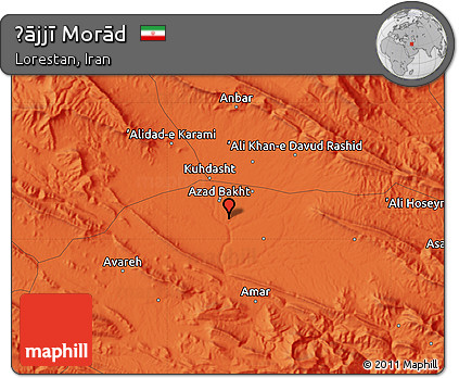 Political Map of Ḩājjī Morād