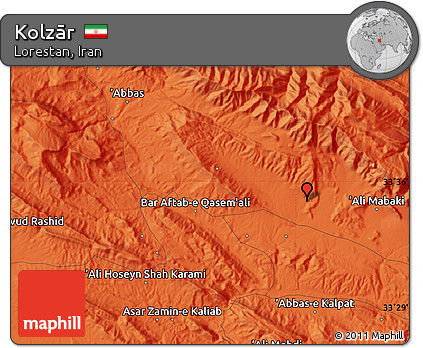 Political Map of Kolzār