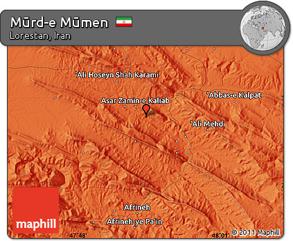 Political Map of Mūrd-e Mūmen