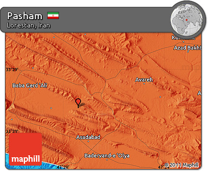 Political Map of Pasham