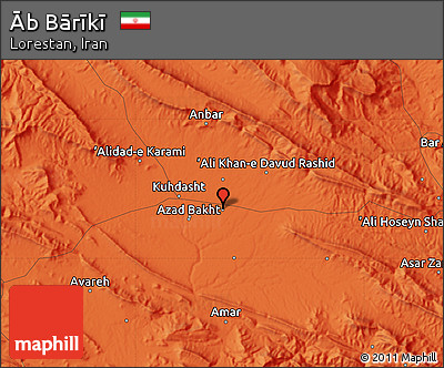 Political Map of Āb Bārīkī
