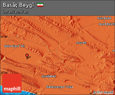 Political Map of Basāţ Beygī