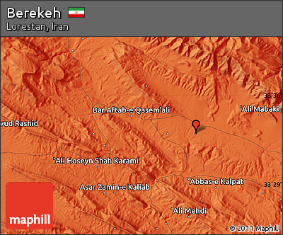 Political Map of Berekeh