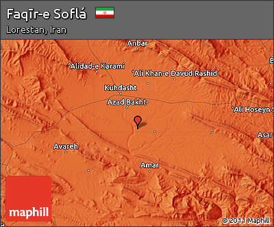 Political Map of Faqīr-e Soflá