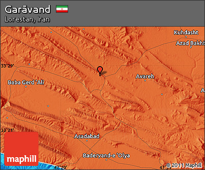 Political Map of Garāvand