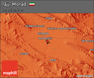 Political Map of Ḩājjī Morād