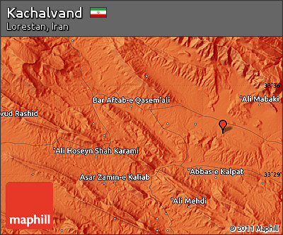 Political Map of Kachalvand