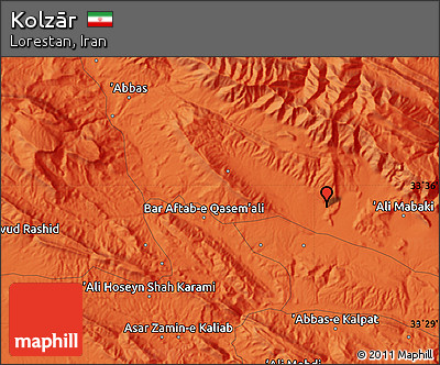 Political Map of Kolzār