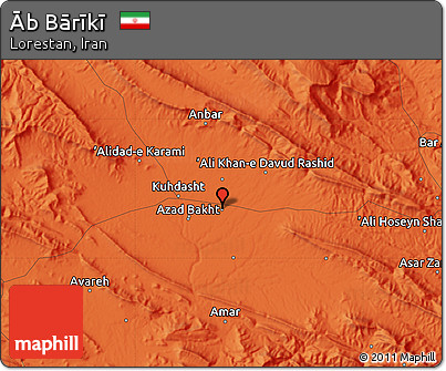 Political Map of Āb Bārīkī