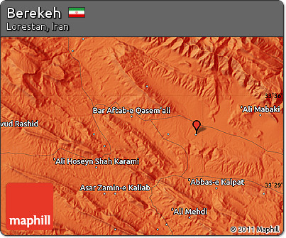 Political Map of Berekeh