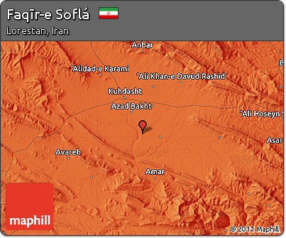 Political Map of Faqīr-e Soflá