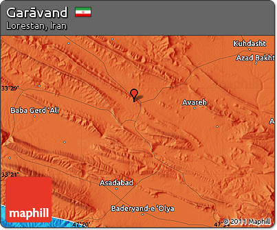 Political Map of Garāvand