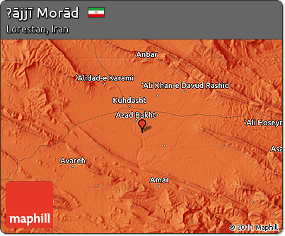 Political Map of Ḩājjī Morād