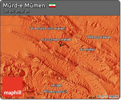 Political Map of Mūrd-e Mūmen