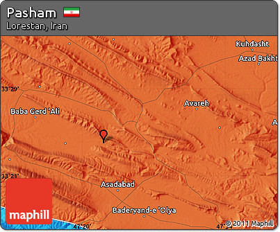 Political Map of Pasham