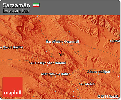 Political Map of Sarzamān