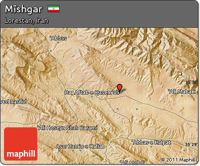 Satellite Map of Mīshgar